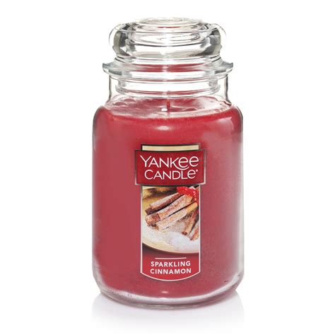 yankee candle in a jar